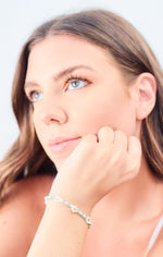 Gemstone Daisy Lei Bracelet