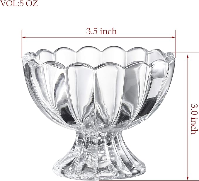 Glass Dessert Bowls