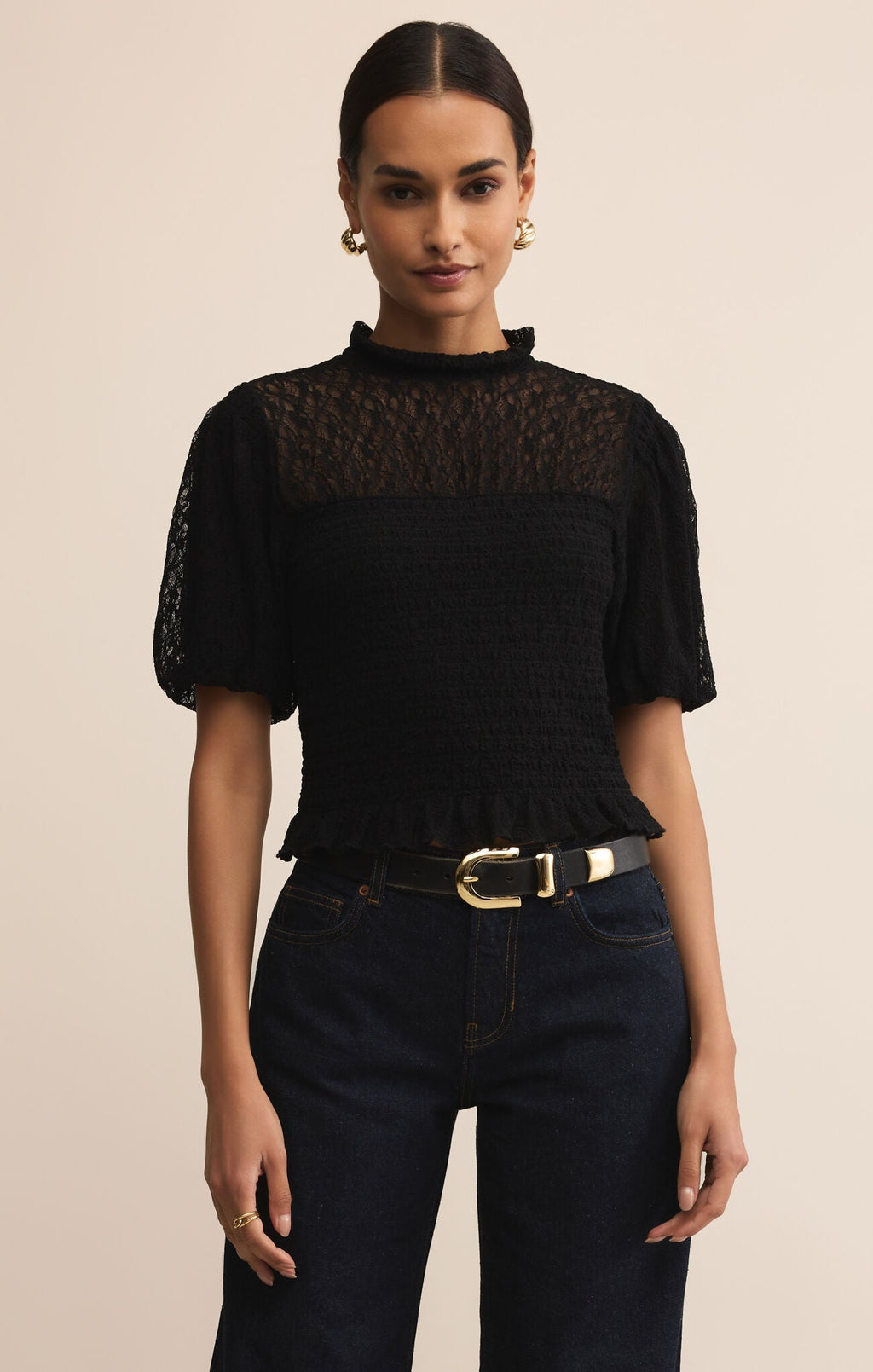 Z SupplyGlimpse Lace TopTops