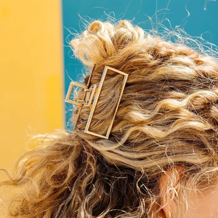 Gold Claw Clip