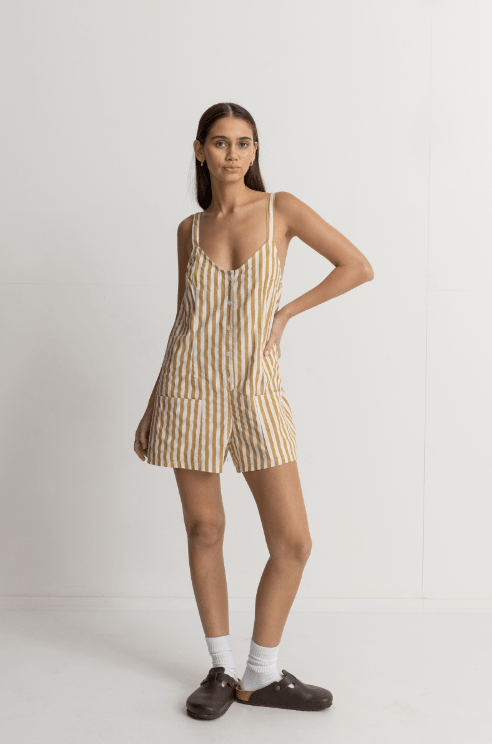 Goodtimes Stripe Playsuit - Driftwood Maui & Home By Driftwood