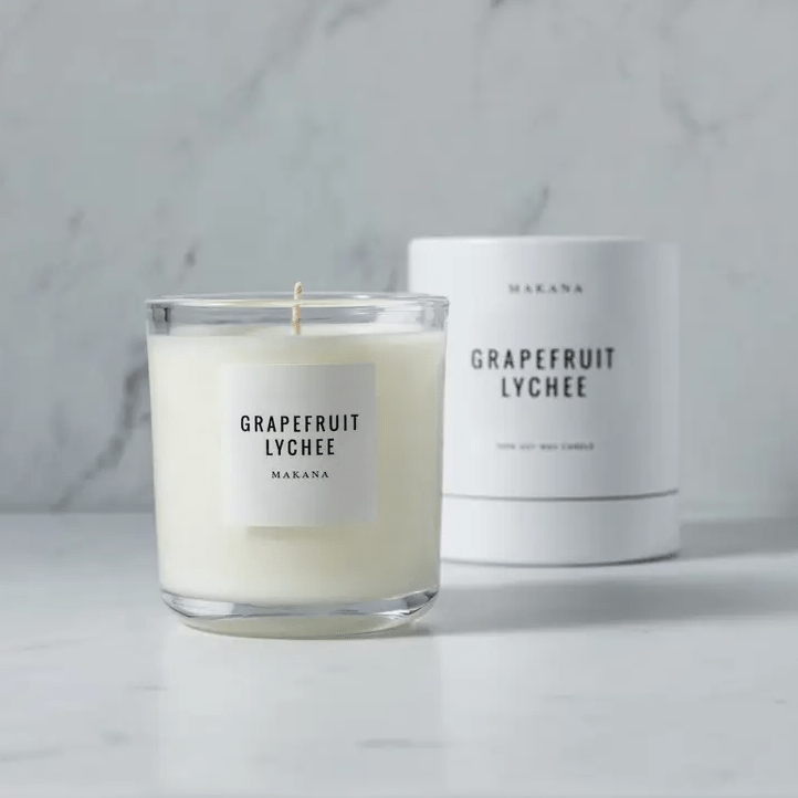 Grapefruit Lychee Candle - Driftwood Maui & Home By Driftwood