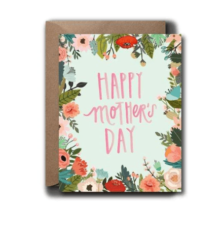 Floral Frame Mother's Day