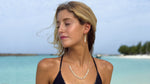 Mayla Kai Maui JewelryHalf Moon Infinity Puka NecklaceNecklaces