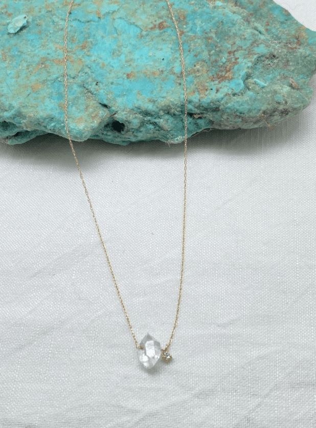 Herkimer Diamond Necklace - Driftwood Maui & Home By Driftwood