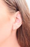 Herkimer Diamond Studs - Driftwood Maui & Home By Driftwood