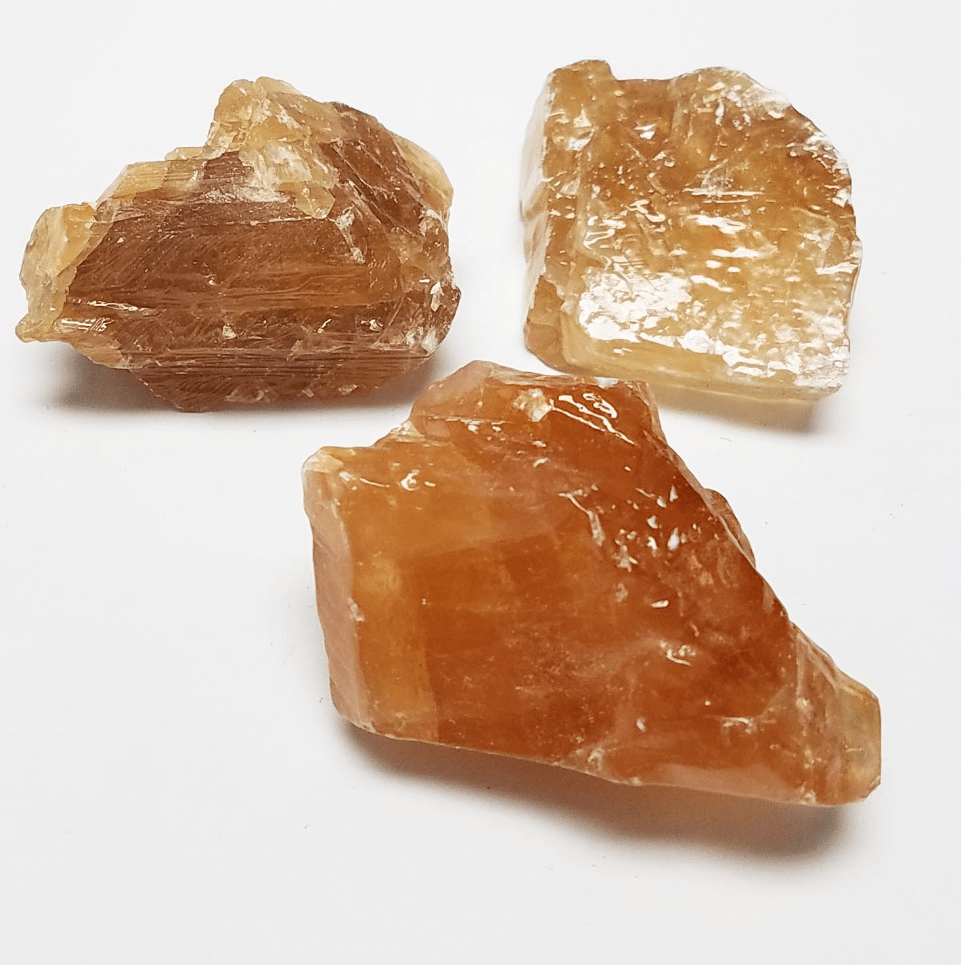 Honey Calcite Chunk