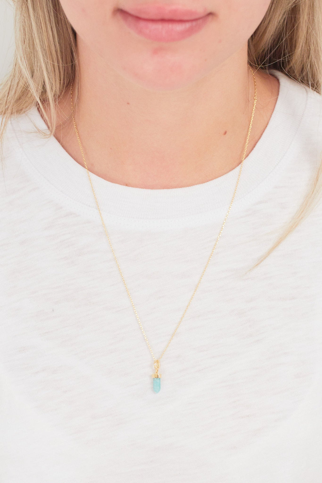 Intention Of Truth Amazonite Necklace - Driftwood Maui & Home By Driftwood