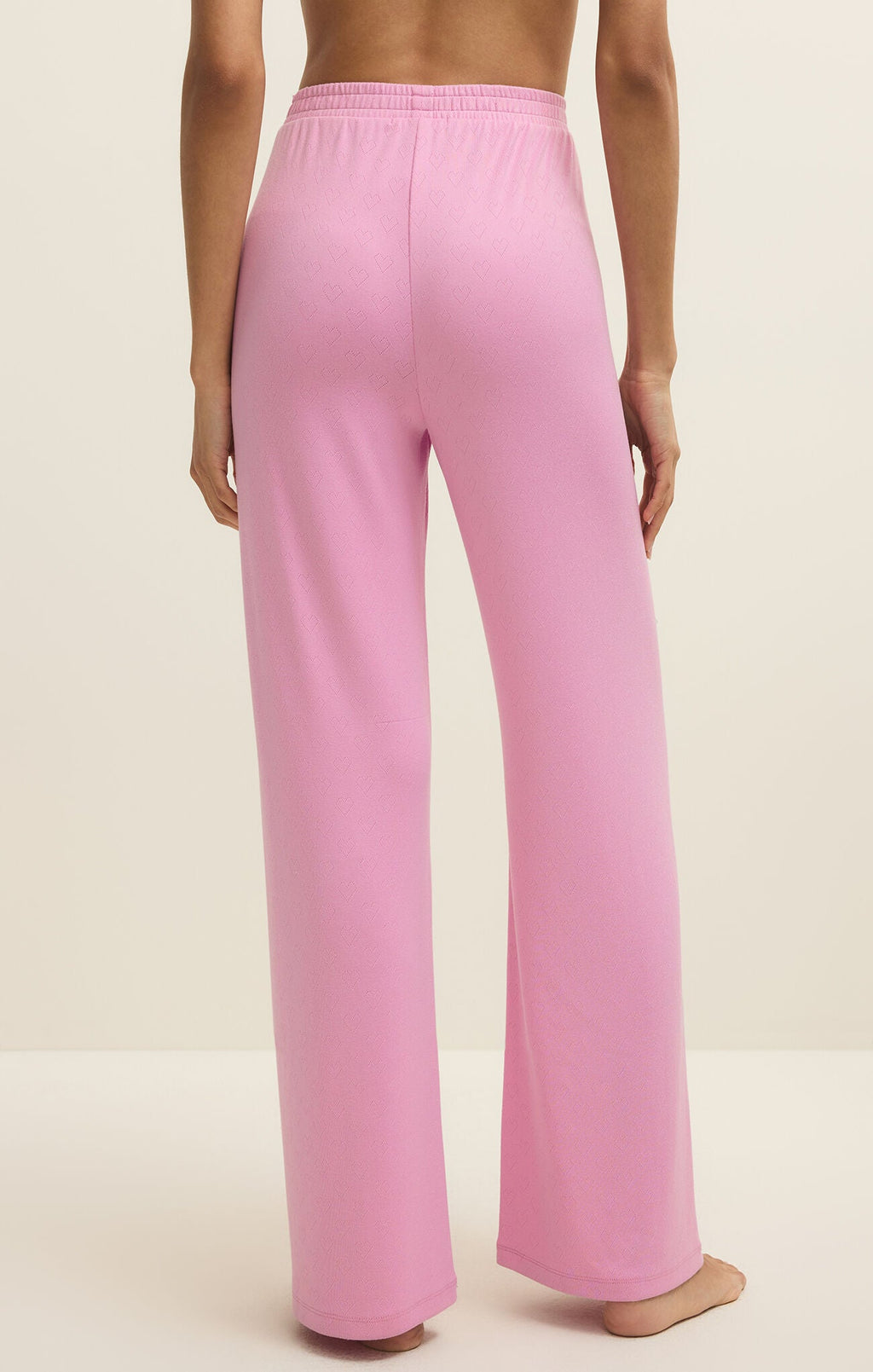pink cozy lounge pajama pants