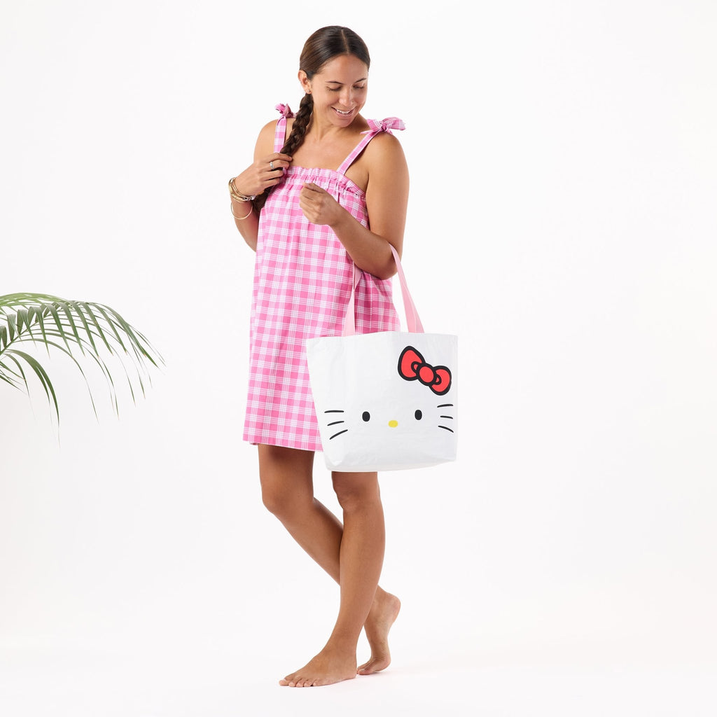 Aloha CollectionKitty Face Reversible ToteShoulder Bags