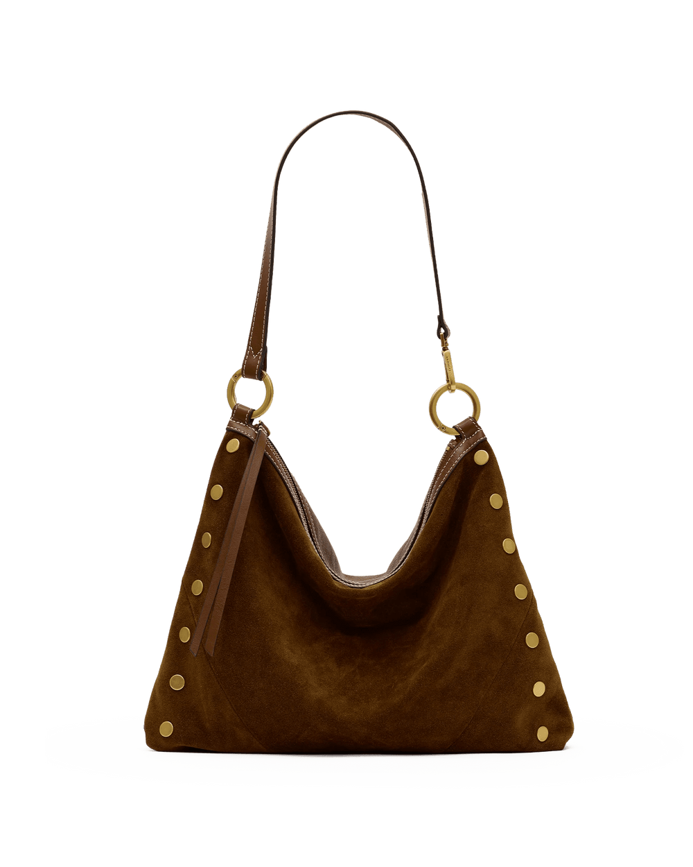 Cinnamon Suede/Antique Gold