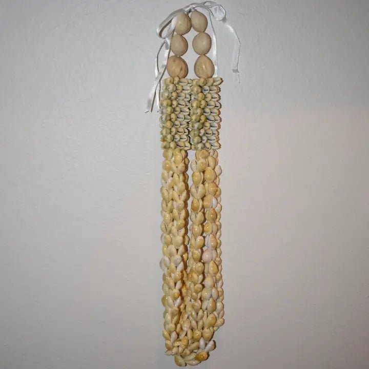 RSHLayered Chunky Cowrie and Kukui LeiNecklaces