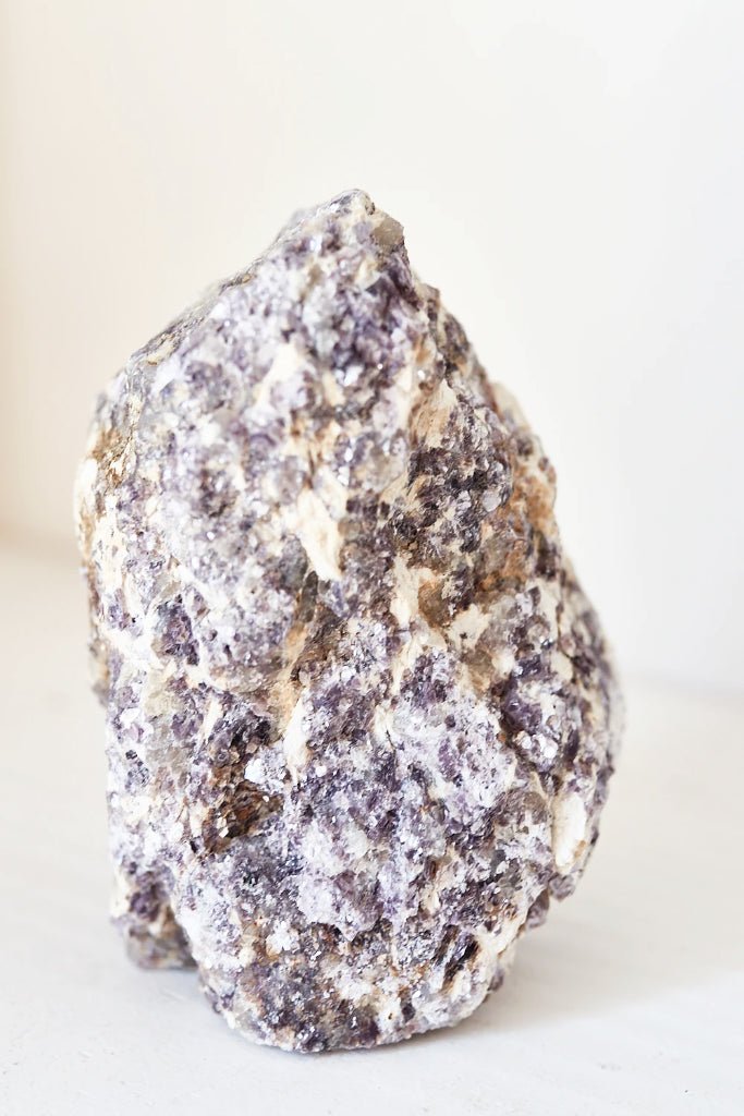 Lepidolite With Cut Base