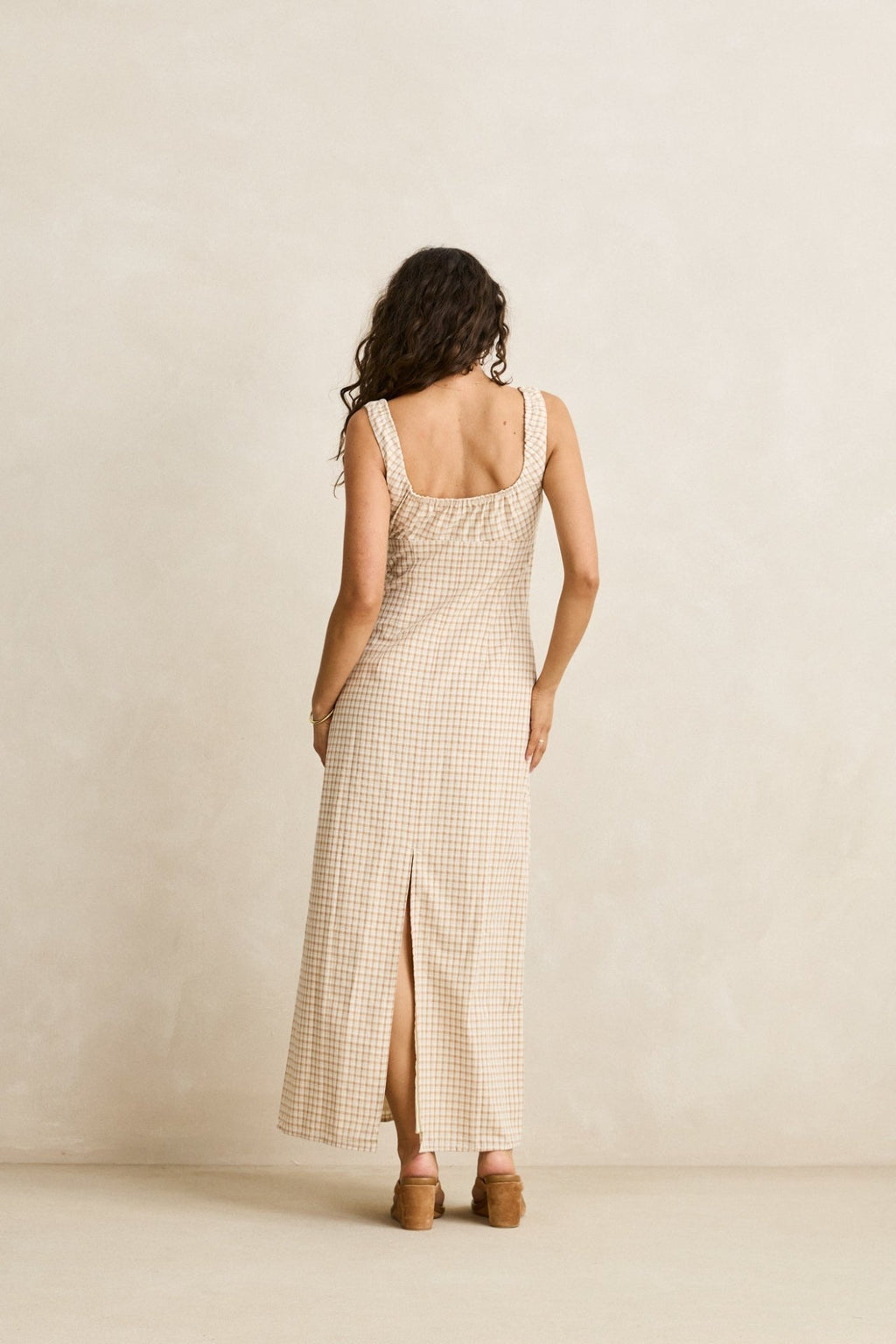 RhythmLondon Check Maxi DressDresses