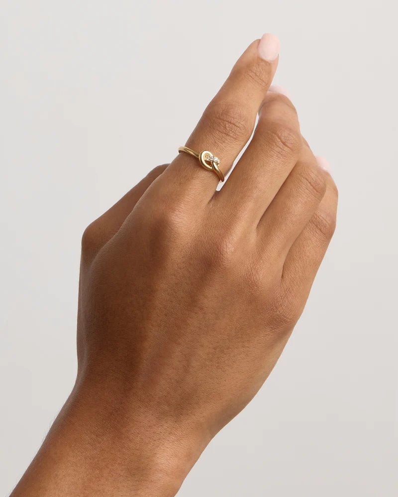 Love Knot Diamond Ring