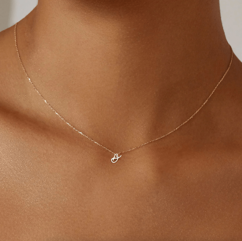 Love Letter Initial Necklace