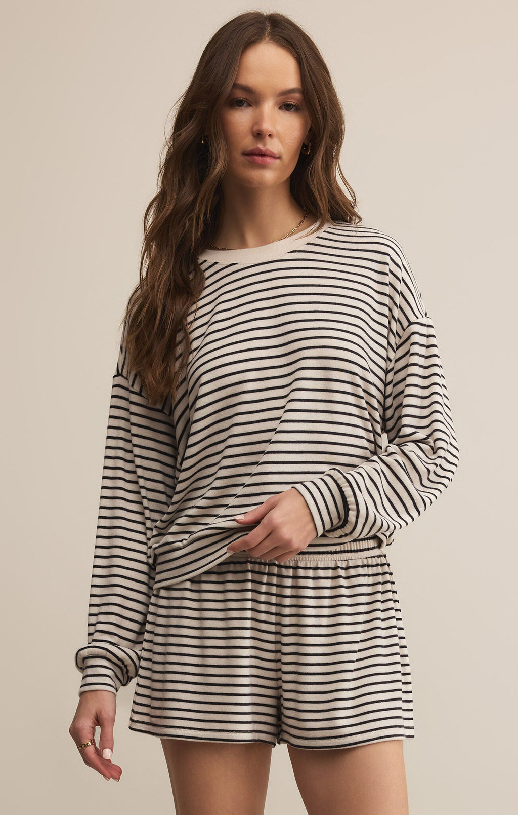 Z SupplyLuxe Stripe LS TopTops