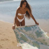 ECLuxurious Hawaiian Beach TowelTowel