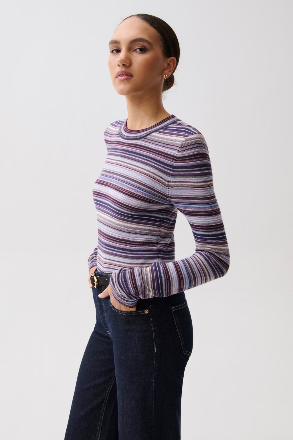 PistolaMadison Knit Long SleeveSweater