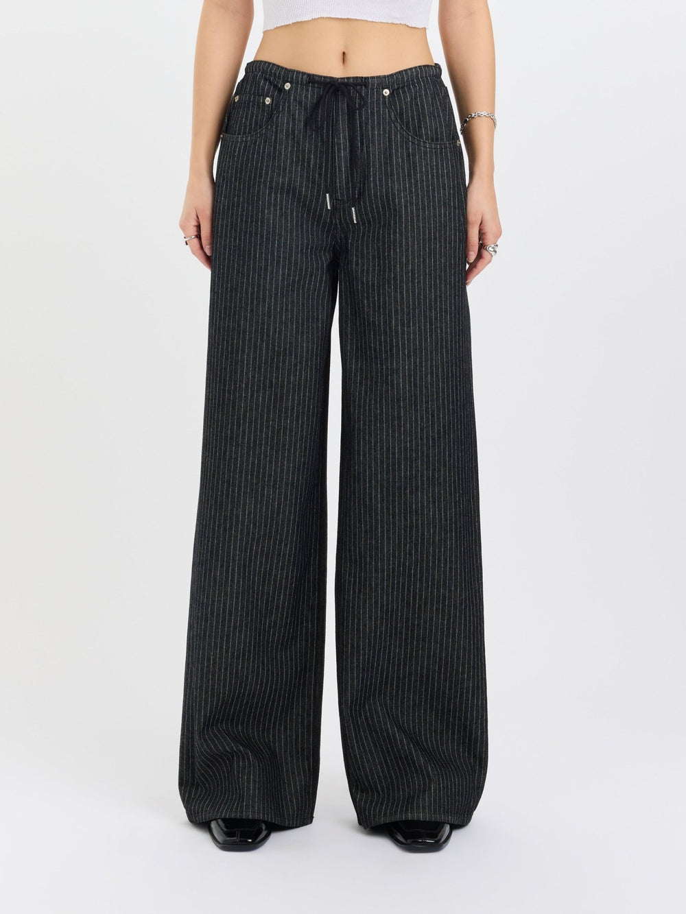 Black Pinstripe