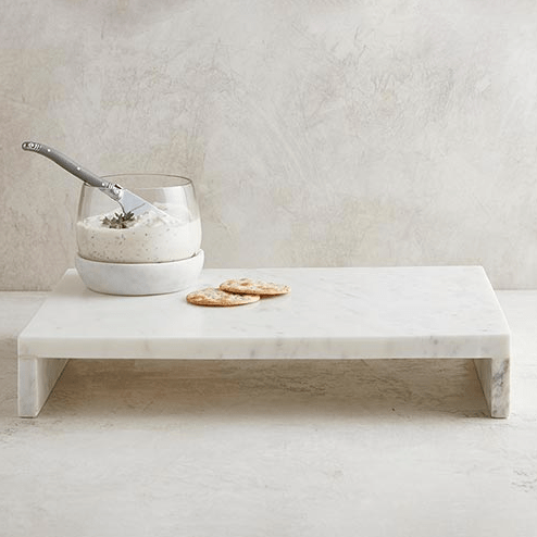 Marble Pedestal Waterfall Cheese Stand