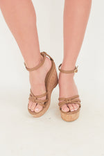 Masaya Cork Wedge - Driftwood Maui & Home By Driftwood