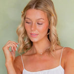 A.N.DMicro Gold Bow Claw ClipHair Clips