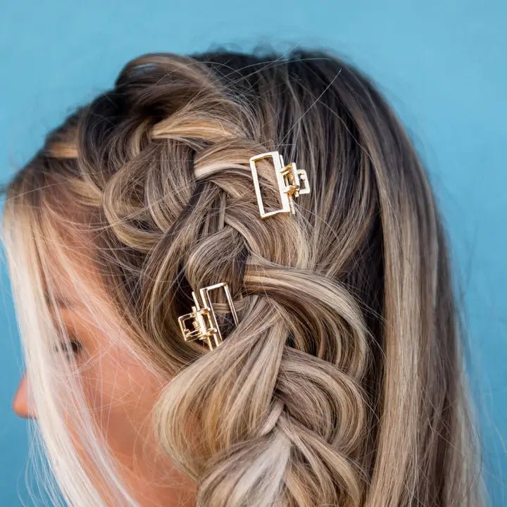Micro Gold Claw Clip