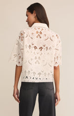 Z SupplyMidnight Lace TopButton Down
