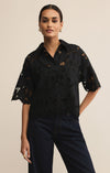 Z SupplyMidnight Lace TopButton Down
