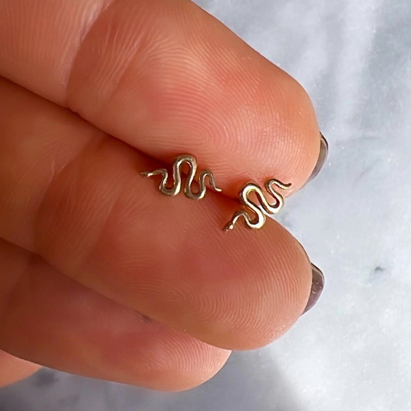 Mini Serpant Studs