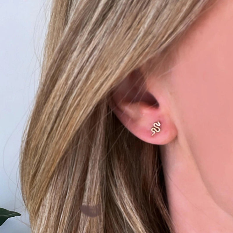 Mini Serpant Studs