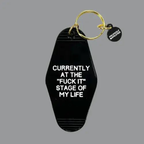 Motel Keychain