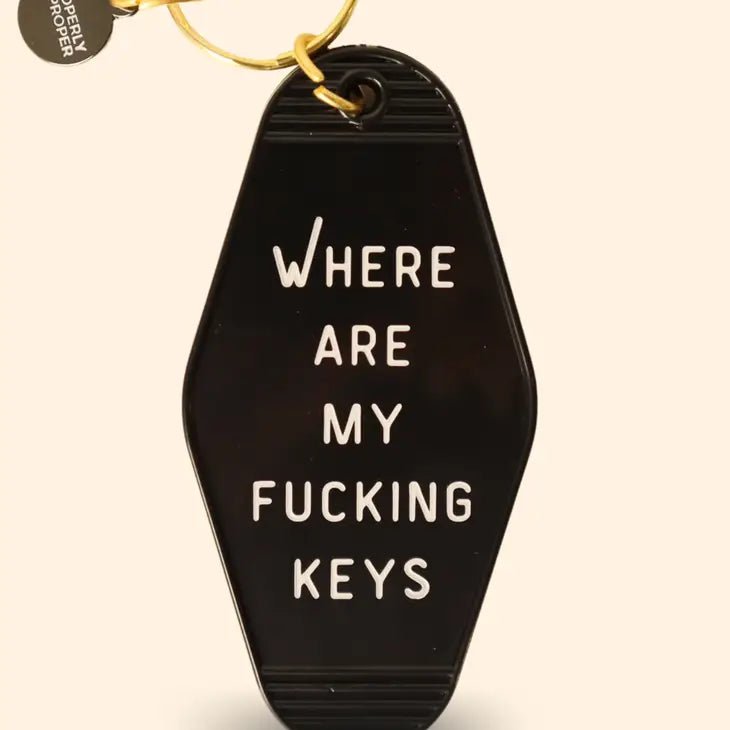 Motel Keychain