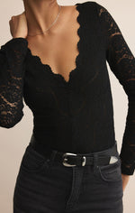 Z SupplyNightfall Lace BodysuitBodysuit