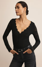 Z SupplyNightfall Lace BodysuitBodysuit
