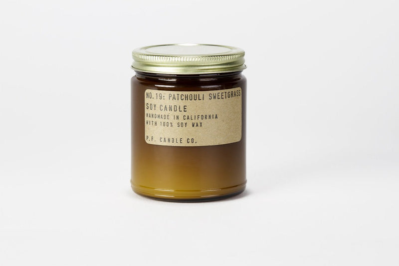 NO. 19: PATCHOULI SWEETGRASS SOY CANDLE