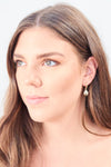 North Star Huggie Earrings