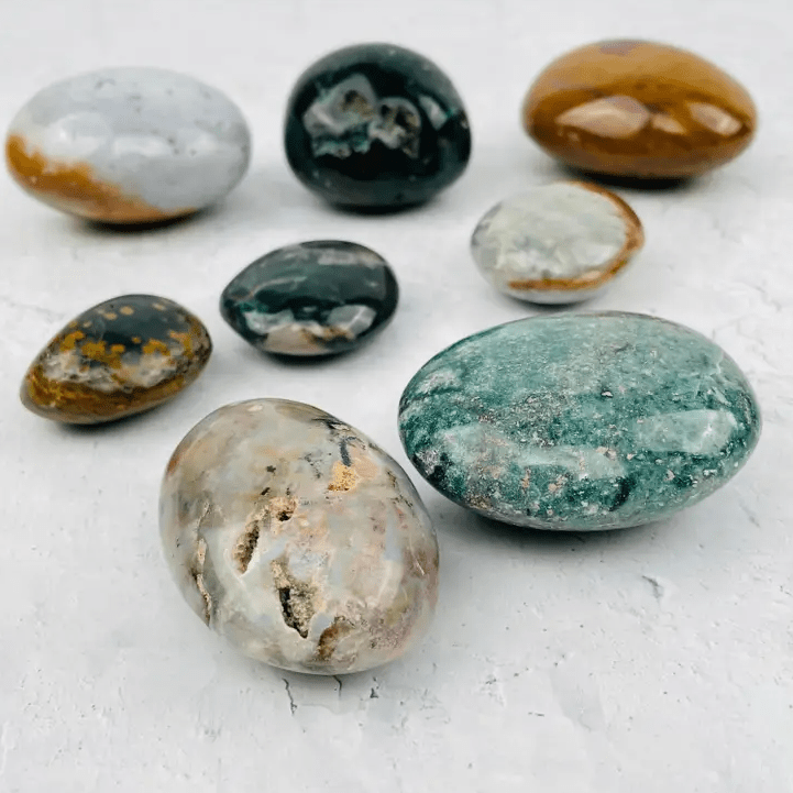 Ocean Jasper Palm Stone
