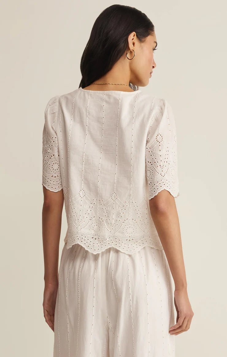 Z SupplyOceanside Embroidered TopTops
