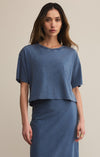 Z SupplyOn The Go Jersey Denim TeeTee Shirt