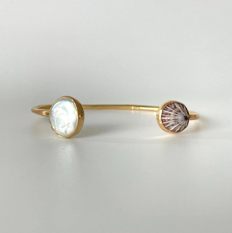 Ocean JazzOpihi and Pearl CuffBracelets
