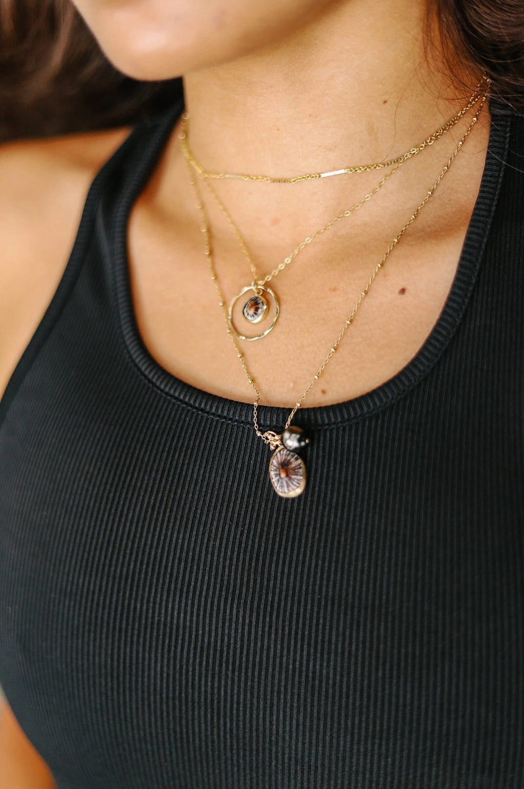 Opihi Circle Necklace