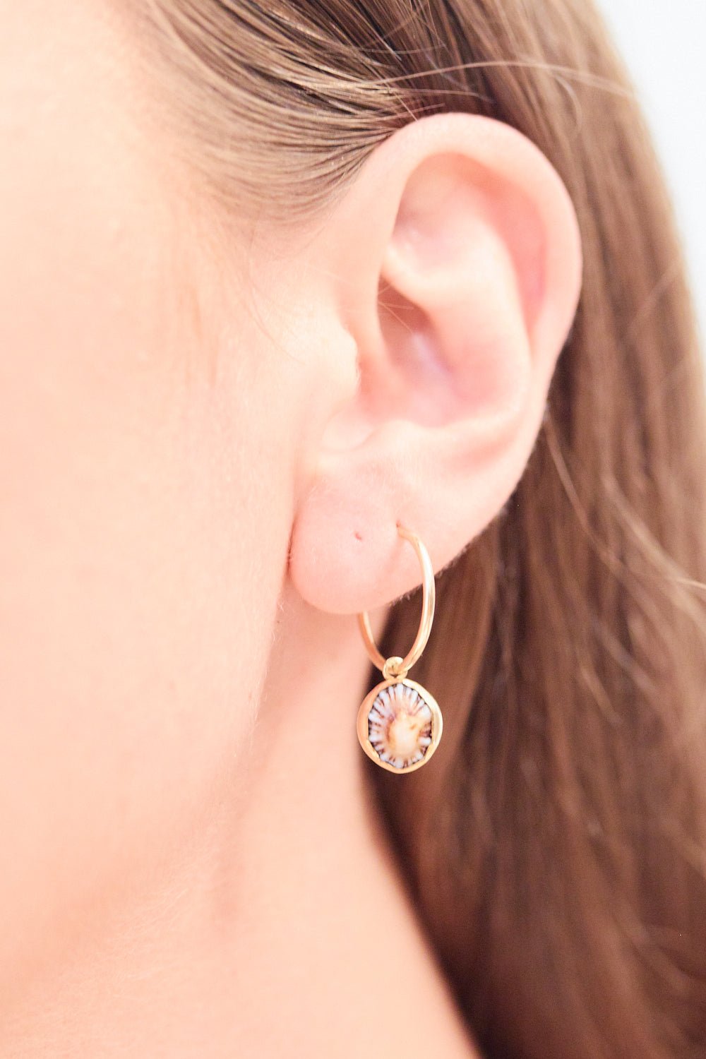Opihi Hoop Earrings