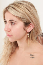 Pearl Flower Hoops - Driftwood Maui & Home By Driftwood