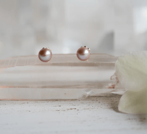 Pearl Stud Earrings