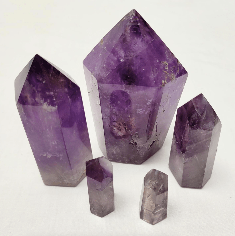 Polished Amethyst Points - Driftwood Maui & Home By Driftwood