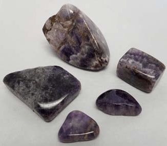 Polished Moroccan Amethyst Pebble
