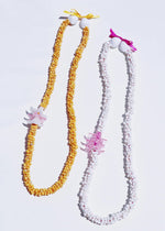 Pua Melia "Plumeria" Glass Lei