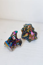 Rainbow Quartz Cluster